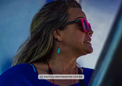 Expressões da Jennifer, responsável pelos atendimentos da operadora de turismo náutico